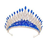 SAFIGLE Bridal Crown Headband for Women Dazzling Rhinestone Wedding Tiara Craftsmanship for Brides Prom Parties Lightweight Durable Design Multi Occasion Hair