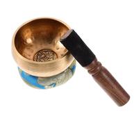 SAFIGLE Buddhist Singing Bowl Tibetan Bowl for Meditation Decorative Multi-function Home Decor for Buddhism Lovers