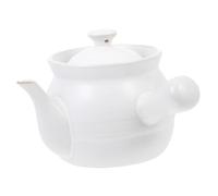 SAFIGLE Ceramic Chinese Medicine Pot for Home Use High-Temperature Resistant Traditional Casserole Skillet for Boiling Herbal Medicine Gas Stove Terracotta Cooking Jar