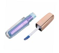SAFIGLE Chameleon Liquid Eyeshadow Tube Iridescent Glitter Eye Shadow 4ml Metallic Highlighter for Women Sparkling Eyeshadow for Party Makeup