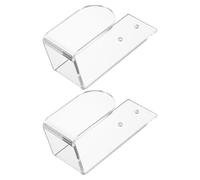 SAFIGLE Championship for Gyms and Sl ppearance and Public Showcases 2pcs Acrylic Belt Display Rack Wall Mounted Holder with Sturdy Display for Wrestling and Boxing Belts