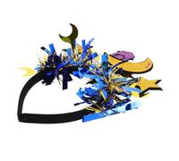 SAFIGLE Chic Ramadan Headband Moon Star Eid Mubarak Party Supplies Bridal Headpiece Women's Headband