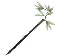 SAFIGLE Chinese Traditional Bamboo Leaf Hair Chopstick Headpiece for Brides Elegant Hairpin for Updos Lightweight Hair Accessories for Women for Special Occasions