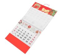 SAFIGLE Chinese Wall Calendar Year of Snake Embossed Fengshui Monthly Planner with Gold Foil Thick Paper Hanging Calendar for Home Office Decoration