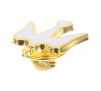 SAFIGLE Christian Dove Brooch Pin Gold Plated Peace Pin for Spirituality Faith 1 Piece Accessory for Religious Ceremonies Memorials