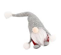 SAFIGLE Christmas Gnome Doll Decoration Cloth Standing Faceless Gnome Ornament for Commercial Window Christmas Party Home Decoration and Gift