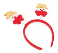 SAFIGLE Christmas Headband Toys Snowman Headwear for Xmas Costume Props Party Headwear Festive Holiday Hair Accessories for Women and Boys and Girls Xmas Prop