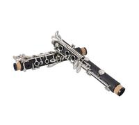 SAFIGLE Clarinet Set Beginners Clarinet Accessories Black IN560 ABS Finger Rest Lightweight for Exam Practice