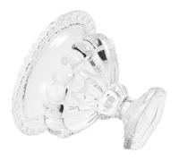 SAFIGLE Clear Footed Ice Cream Cups Glass Dessert Bowls for Sundae Fruit Holder Slow Melt Footed Glass Bowls for Elegant Transparent Trifle and Snack Serving Height