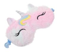 SAFIGLE Comfortable Eye Mask Cartoon Plush Eye Cover Lightproof Sleeping Blindfold for Naps for Soft Breathable Material