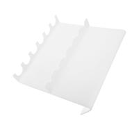 SAFIGLE Compact Z-shaped Plastic Pipette Storage Stand for Laboratory Use Space-saving Lab Pipettor Holder with Stable Construction Efficient Linear Design for Quick Retrieval