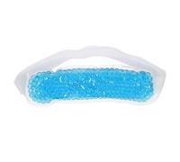 SAFIGLE Cooling Gel Forehead Strips for Fever Relief Blue Hot Cold Ice Pack for Adults Soft Comfortable Design Portable Reusable Gel Pack for Bruises Injuries Sunstroke Relief