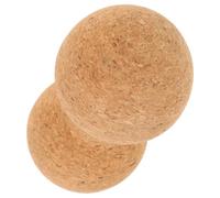 SAFIGLE Cork Massage Ball Set High Density Peanut Massage Ball for Muscle Relaxation Non-Slip Design for Yoga and Fitness for Back and Shoulder Relief
