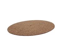 SAFIGLE Cork Vinyl Record Mat Anti-slip Turntable Pad Durable Shock-absorbing Protective Cushion for Phonograph Records Easy to Install Non-groove Design