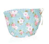 SAFIGLE Cotton Printed Teapot Cosy with Drawstring Insulated Warm Kettle Cover for Home Kitchen Portable Soft Cotton Sleeve with Open Top Dustproof and Scald Protection for Teapots