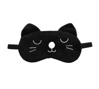 SAFIGLE Cute Embroidered Cartoon Panda Sleeping Eye Mask Soft Night Blindfold Travel-Friendly Sleep Shade for Comfortable Naps for Home Meditation