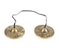 SAFIGLE Cymbal Bell Percussion Instrument Handmade Bell for Meditation Yoga and Spiritual Practice