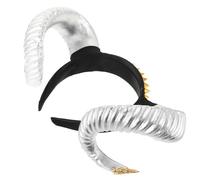 SAFIGLE Devil Horn Headband Durable Festival Headdress for Halloween Parties Cosplay Daily Wear Stylish Horn Design for Costume Accessories