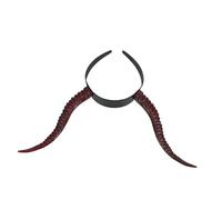SAFIGLE Devil Horn Headband Halloween Cosplay Plastic Witch Accessories Boys and Girls Dress up Holiday Christmas Party Demon Costume Props Horn Hair Hoop