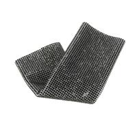 SAFIGLE Diamond Cover for Microphone Glamorous Rhinestone Pattern Easy to Apply Handle Sleeve