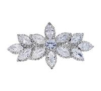 SAFIGLE Diamonds Hair Clip Women Hair Barrette Crystal Rhinestones for Wedding