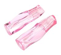SAFIGLE Diy Lip Gloss Tube Kit 2pcs Twist Shape Empty Lipstick Bottles for Lipgloss and