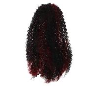 SAFIGLE Drawstring Ponytail Extension: Afro Curly Ponytail For African Women Hair Extensions High Temperature Fiber Hairpiece For Daily Use