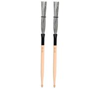 SAFIGLE Drum Brushes Easy to Carry and Store Practical Made of Maple Wood and Carbon Steel for Rhythm Percussion Music Use with Drum