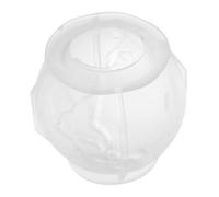 SAFIGLE Earth Shaped Silicone Candle Mold for DIY Aroma Candles and Crafts Lightweight Wax Mold for Soap Making Easy to Use Multipurpose Crafting Tool