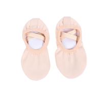 SAFIGLE Elastic Band No Tie Ballet Dance Shoes for Adults Lightweight Soft Sole Dance Footwear with Slip Grip Suitable for Yoga Ballet Ballroom Modern and Pink