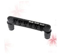 SAFIGLE Electric Guitar Bridge Saddle Tailpiece Genuine Guitar Parts Sturdy Metal Bridge Easy Install