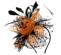 SAFIGLE Elegant Delicate Party Hairband Multi Function Fascinator Headband Accessory for Weddings Birthdays and Special Occasions High Class Materials and Craftsmanship Charming and