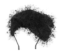 SAFIGLE Elegant Steampunk Top Hat Headband Turban Headband Tassel for Maid of Honor Women Fascinators for Women Fashion