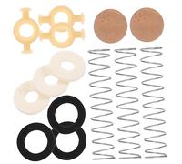 SAFIGLE Essential Trumpet Repair Tools Kit Includes Valve Cork Pad Spring Felt Washer for Easy Maintenance Accurate Play