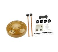 SAFIGLE Ethereal Drum Metal Tongue Drum Hand Percussion Musical Instrument for Practice Performance