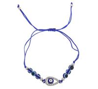 SAFIGLE Evil Eye Beaded Bracelet for Women and Men Handmade Charm Link Wristband Unique Protective Amulet Jewelry for Daily Wear Versatile Fashion Accessory Luck and Fortune Symbol