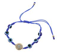 SAFIGLE Evil Eye Beaded Bracelet for Women Lightweight Braid Design Stylish Wrist Accessory for Daily Wear Special Occasions Evil Eye Amulet Jewelry