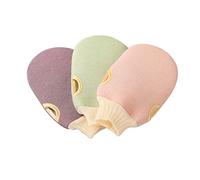 SAFIGLE Exfoliating Bath Gloves 2pcs Universal Shower Mittens for Deep Cleaning and Back Massage Lightweight and Soft Body Scrub Mitts for Skin Types