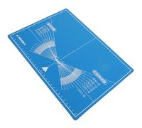 SAFIGLE Eyeglass Frame Adjustment Tool for Glasses Repair, Plastic Optical Alignment Chart Deformation Resistance and Improved Visibility, Suitable for Optician Shops and Home Use