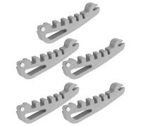 SAFIGLE Eyeglass Frame Adjustment Tool Kit and Nose Pad Adjuster 5pcs with Foldable Plastic Design and Dual-angle Curvature Scales, Precision Temple Arms for DIY Glasses Repair at Home