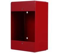 SAFIGLE Fire Call Point Button Guard Red Fire Exit Release Switch Box Emergency Break Glass Alarm Button Case for Home Safety and Security