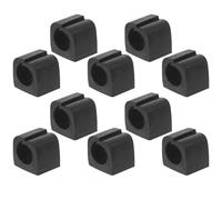 SAFIGLE Fire Extinguisher Pad Replacement 10Pcs Plastic Anti-Collision Pads for Extinguisher Bottles Suited for Industrial and Residential Environments