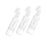 SAFIGLE Foaming Bottle Dispenser 3Pcs 150Ml PET Mousse Foams Bottle Pump with Cleaning Brush Head Reusable for Hand and Face Use in Offices and Hotels