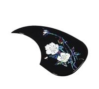 SAFIGLE Folk Guitar Pickguard Guitar Plate Protector for Acoustic Flower Pattern Pickguard Scratch Accessory Easy Install
