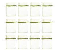 SAFIGLE Fruit Organza with Bags Drawstring 50pcs Lightweight Bag Net Protection Pouches for Reusable Mangoes Peaches Garden Outdoor Gardens
