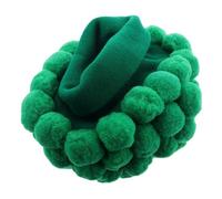 SAFIGLE Funny Broccoli Hat Warm Knitted Vegetable Hat with Adorable Pom Pom Cozy and Soft Crochet for Parties Cosplay and Holiday Dress Up Unique Fun