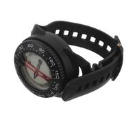 SAFIGLE Glow Wrist Compass for Scuba Diving and Sailing, Waterproof Black Tpu and Abs Material with Instant Directional Feedback, Portable Outdoor Navigation Tool for Hiking and Sailing