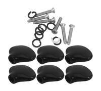 SAFIGLE Guitar Tuning Pegs Small Fish Tail Design Black for Classical Acoustic Folk Guitar Replacement Knobs for Jam Sessions Home Practice String Peg Tuners