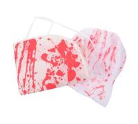 SAFIGLE Halloween Bloody Chef Apron and Hat Set Zombie Cooking Costume with Realistic Blood Splattered Design Scary Horror Party Dress Up for Adults