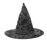 SAFIGLE Halloween Broken Hole Witch Hat Novelty Cosplay Accessory for Parties for Costumes Photo Props and Decorations